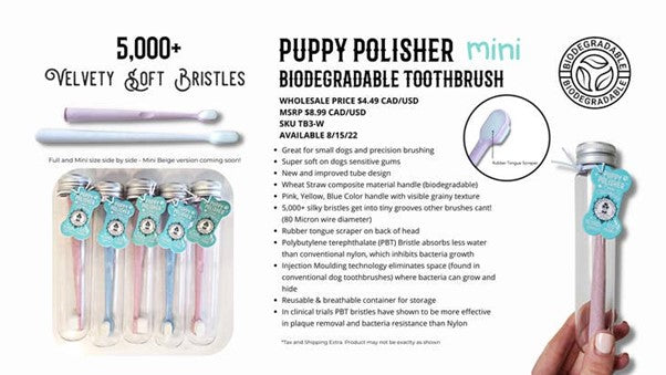 Wag & Bright Supply Co. | Puppy Polisher Eco Toothbrush
