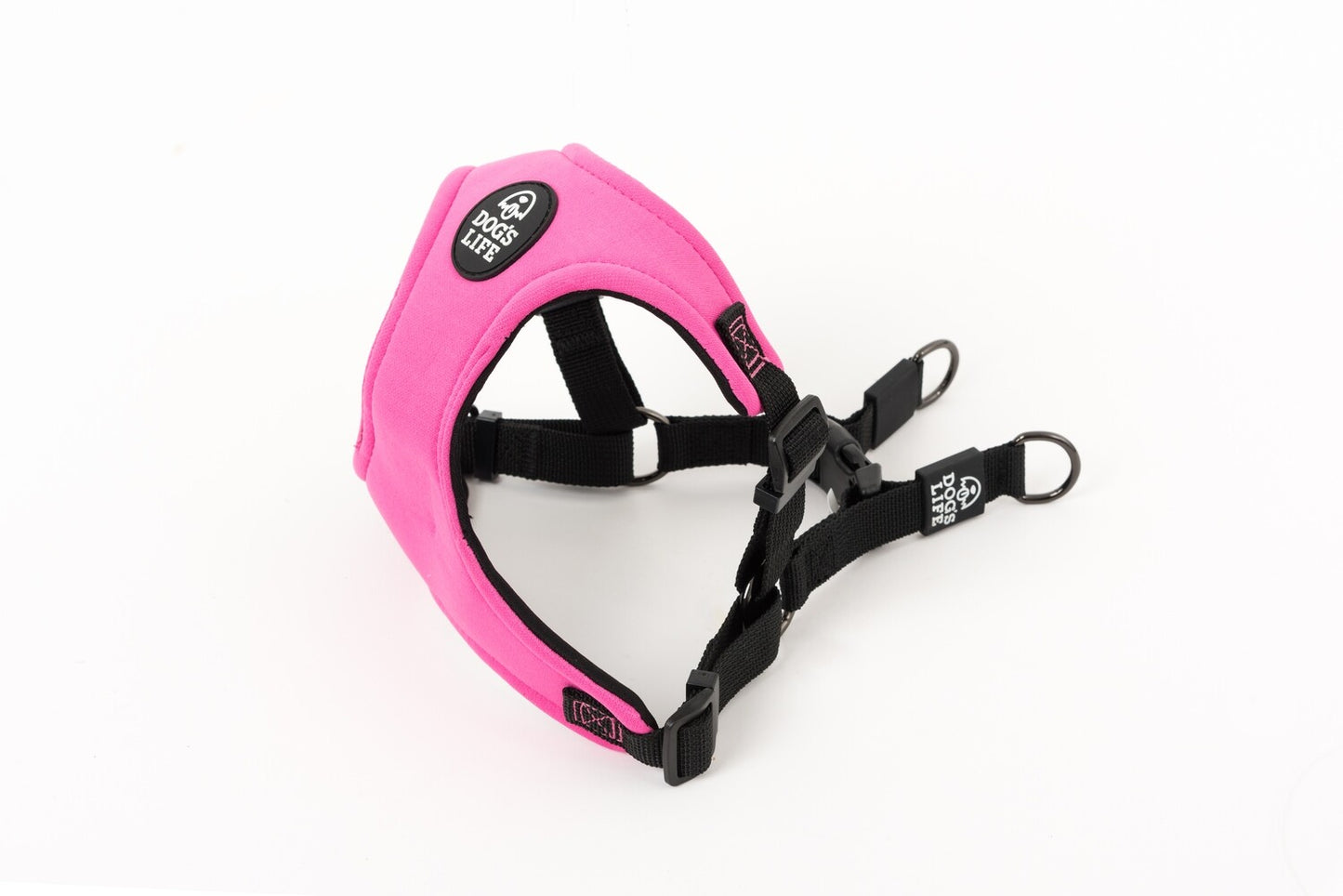 Dog's Life | Dog Harness - Soft Neoprene (Pink)