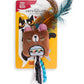 Cat's Life | Indie Square Bear Cat Toy with Feather