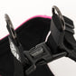Dog Harness, Pink, Clasp and Buckles close up view 
