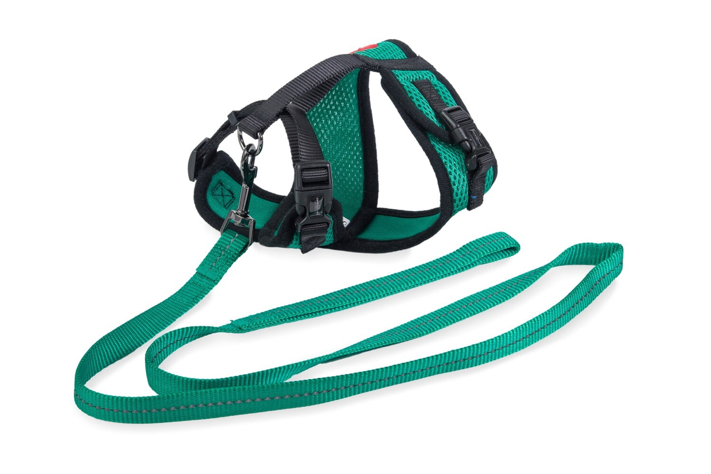 Cat Harness with Leash side view
