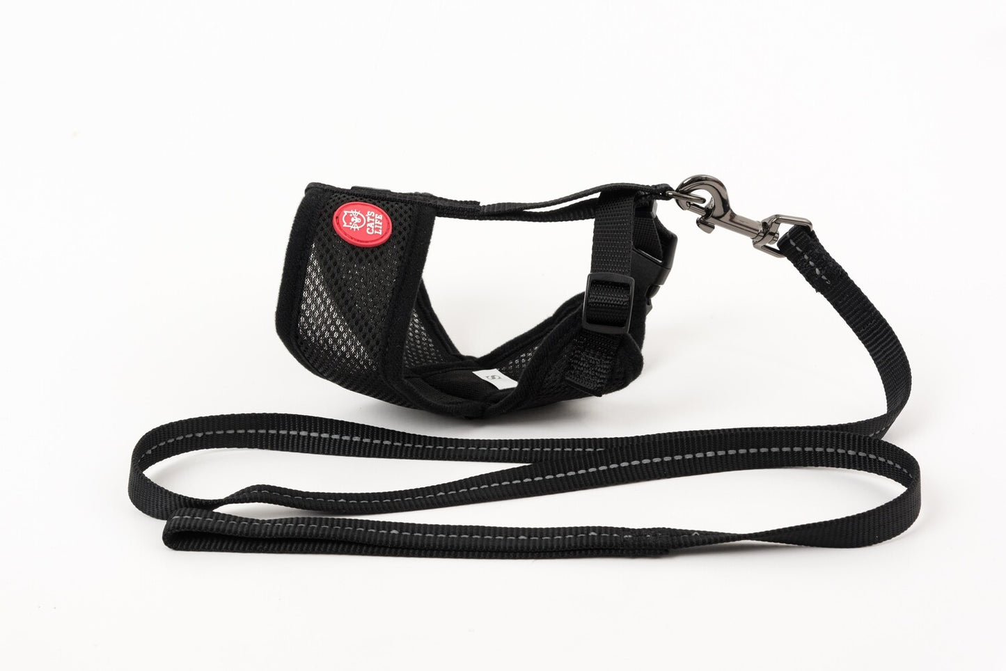 Cat's Life | Soft Cat Harness With Velcro (Black)