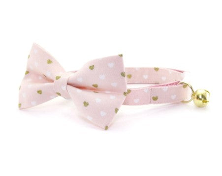 Made By Cleo | "Devotion Pink" Bow Tie for Cats