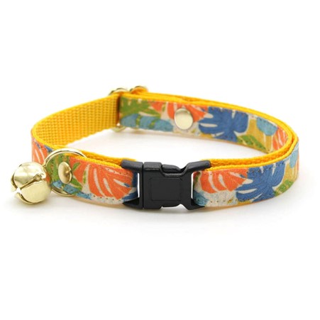 Made By Cleo | "Tiki Dreams" Collar for Cats