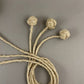 Pawsome Pet | Cat Toy Set with Natural Rabbit Fur ball & Wool Balls