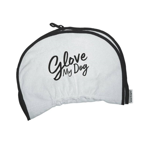 Sniffe & Likkit | "Glove my Dog" - Deluxe Super Soft Natural Bamboo Towel