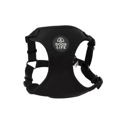 Dog's Life | Dog Harness - Soft Neoprene (Black)