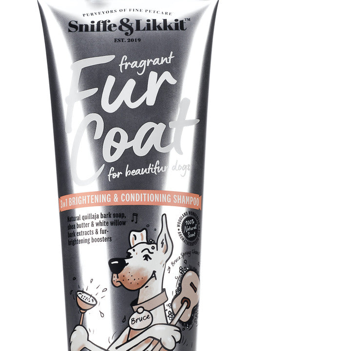Sniffe & Likkit | Fragrant Fur Coat 3 in 1 Brightening & Conditioning Shampoo